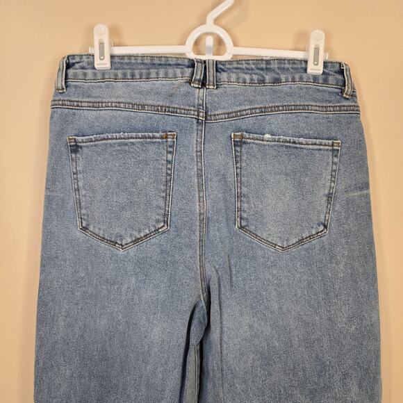 Junior's GB  Y2K Wide Leg Denim Jeans | Size 9 - Picture 5 of 8